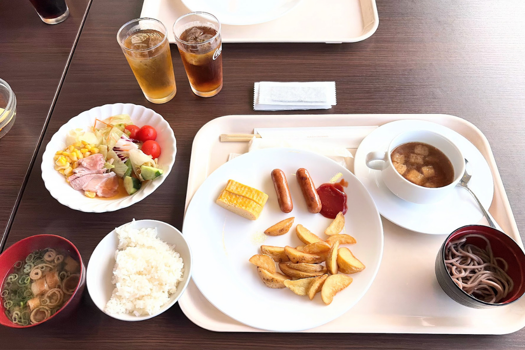 ダイヤモンド滋賀の朝食ビュッフェで取ってきた一皿